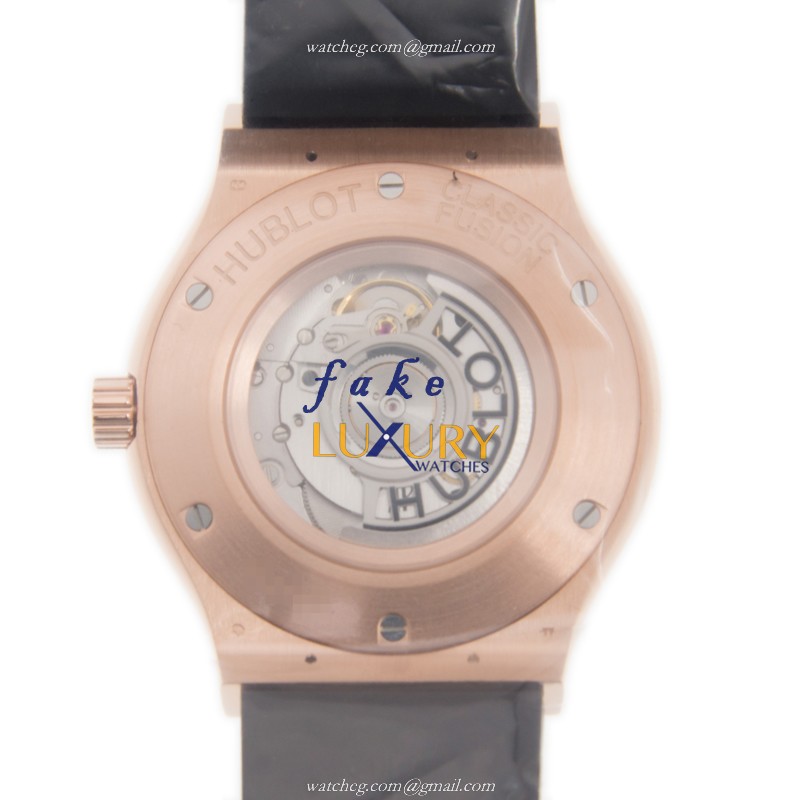 Hublot 511.OX.1181.RX CLASSIC FUSION Auto 18kt Rose Gold Replica Watch - Image 3