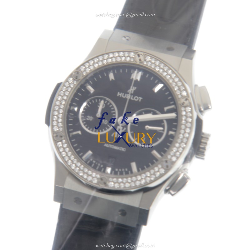 -541.NX.1171.LR.1104 - Hublot Classic Fusion Automatic Titanium & Diamond Replica Watch - Image 2