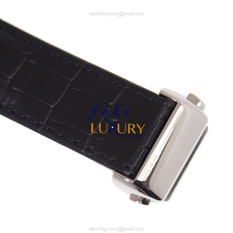 Rado R22876015 Centrix Automatic Replica Watch with White Dial, Black Leather Strap, Steel Case - Image 4