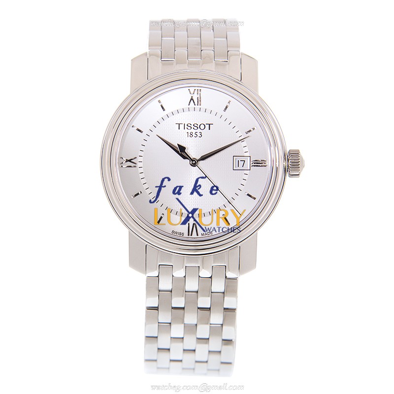T097.410.11.038.00 - Tissot T-Classic Replica Watch Quartz Stainless Steel Silver Dial - Image 2