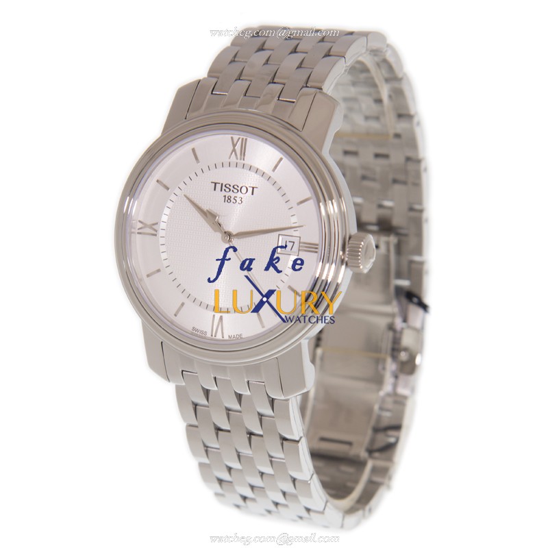 T097.410.11.038.00 - Tissot T-Classic Replica Watch Quartz Stainless Steel Silver Dial - Image 3