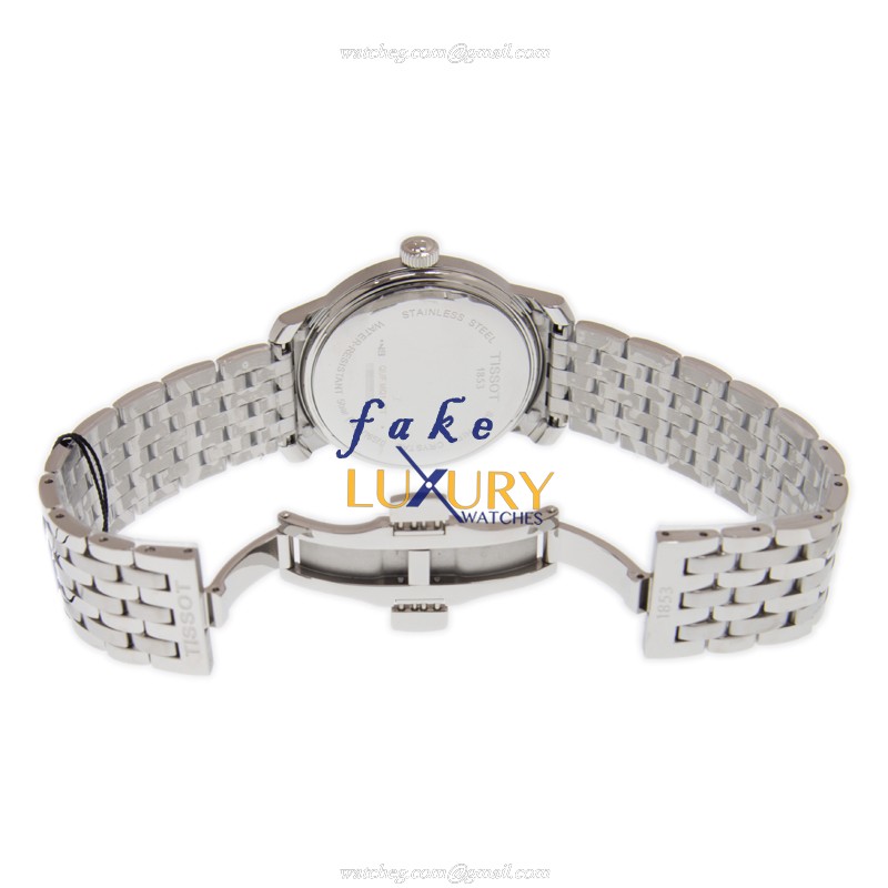 T097.410.11.038.00 - Tissot T-Classic Replica Watch Quartz Stainless Steel Silver Dial - Image 5