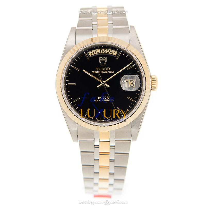 Tudor 76213-62483-BK - Automatic - 18kt Gold & Steel Case - Replica Watch - Tudor Series - Image 2