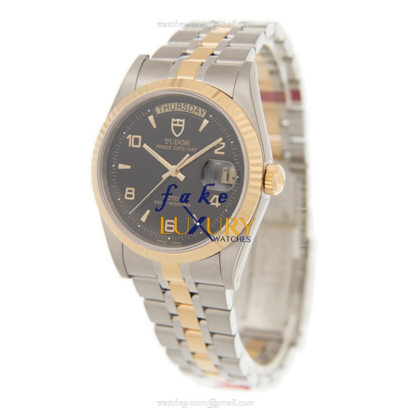 Tudor 76213-62483-246810AR-BK | Automatic | 18kt Gold & Steel | Replica Watch - Image 3