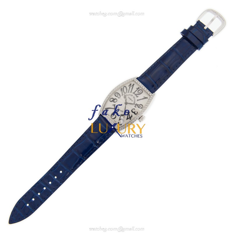 Franck Muller 5851 M SC D 1R AC CINTREE CURVEX Automatic Silver Steel Replica Watch - Image 2