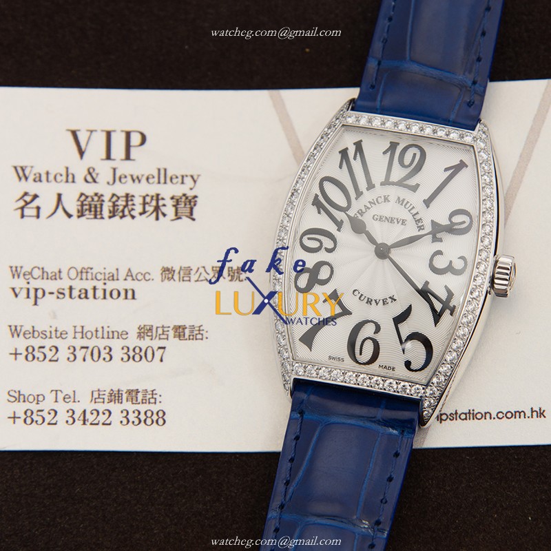 Franck Muller 5851 M SC D 1R AC CINTREE CURVEX Automatic Silver Steel Replica Watch - Image 5