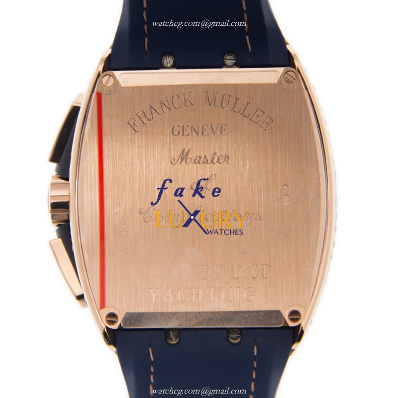 V 45 CC DT D CD YACHTING 5N.BL - Franck Muller Vanguard Replica Watch - Automatic - 18kt Rose Gold - Image 3