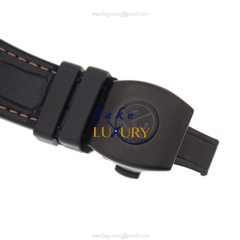 Franck Muller V 45 CC DT TT.NR.BR.TT | Automatic | Steel | Black Dial | Leather Strap | Replica - Image 4