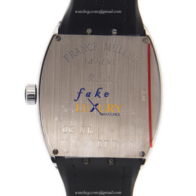 Franck Muller V 41 SC DT D CD OG.NR Vanguard Replica Watch, Automatic, Silver Dial, 18kt White Gold - Image 3