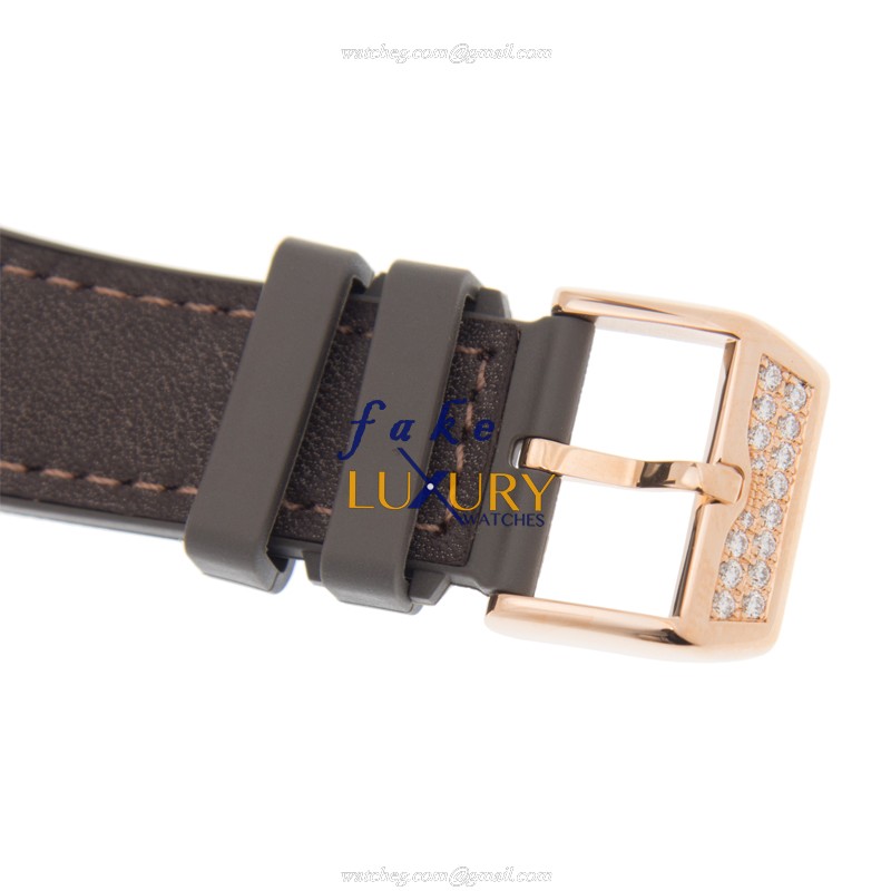 Franck Muller V 41 SC DT D CD 5N.TT Replica Watch, Automatic, 18kt Rose Gold & Diamonds Case, Gold - Image 4