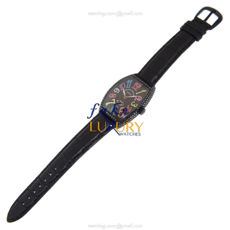 Franck Muller 6850 SC D NR COL DRM Cintree Curvex Automatic Black Dial Replica Watch - Image 2