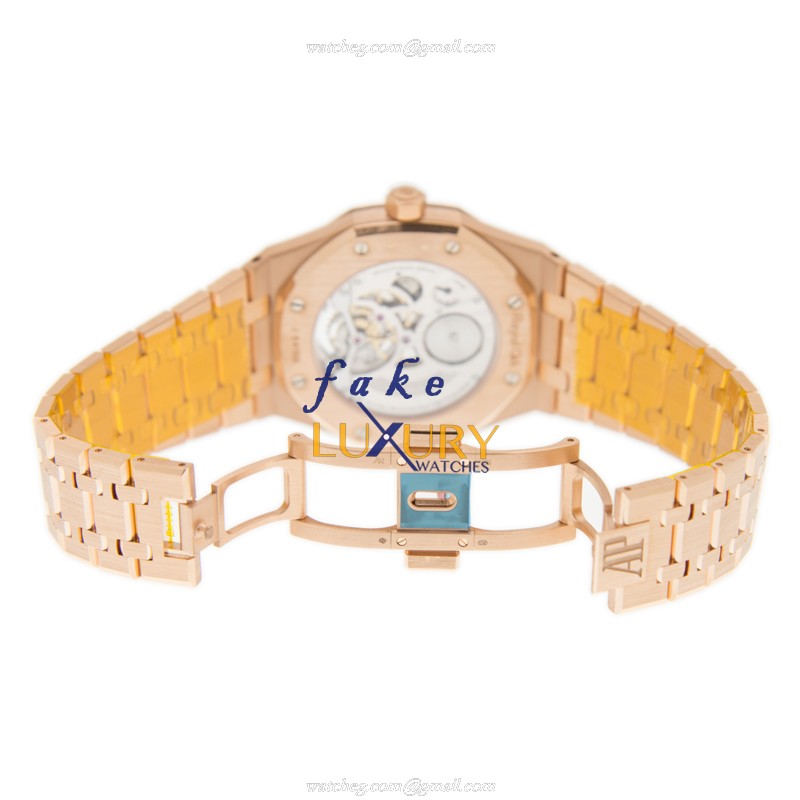 Audemars Piguet 26516OR.ZZ.1220OR.01 Royal Oak Manual Wind Rose Gold & Diamonds | Automatic | Steel - Image 5