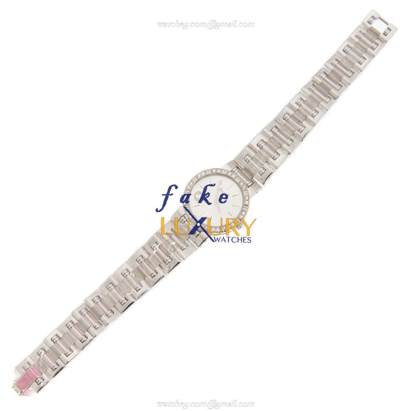 Piaget G0A32052 Dancer Replica Watch, Quartz Movement, 18kt White Gold Diamond Case, Silver Dial - Image 2