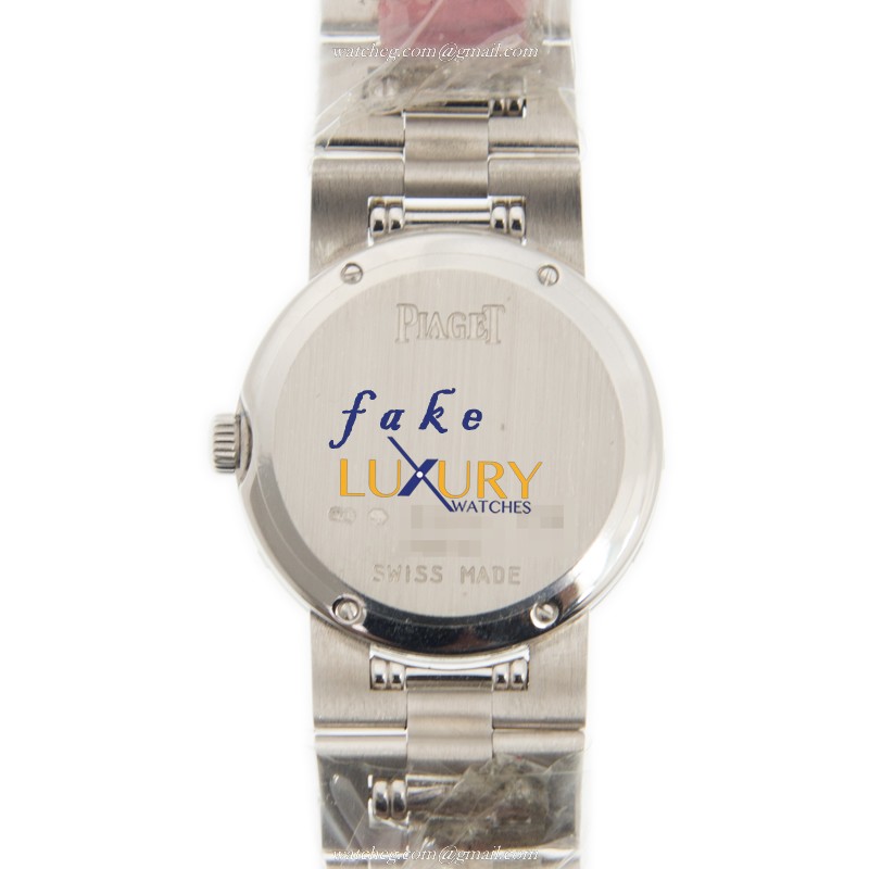 Piaget G0A32052 Dancer Replica Watch, Quartz Movement, 18kt White Gold Diamond Case, Silver Dial - Image 3