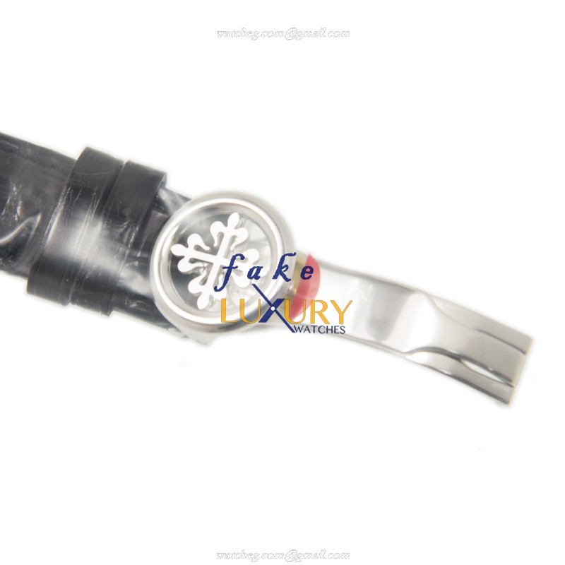Patek Philippe 5216P-001 Grand Complications Manual Wind 950 Platinum Black Dial Replica Watch - Image 4