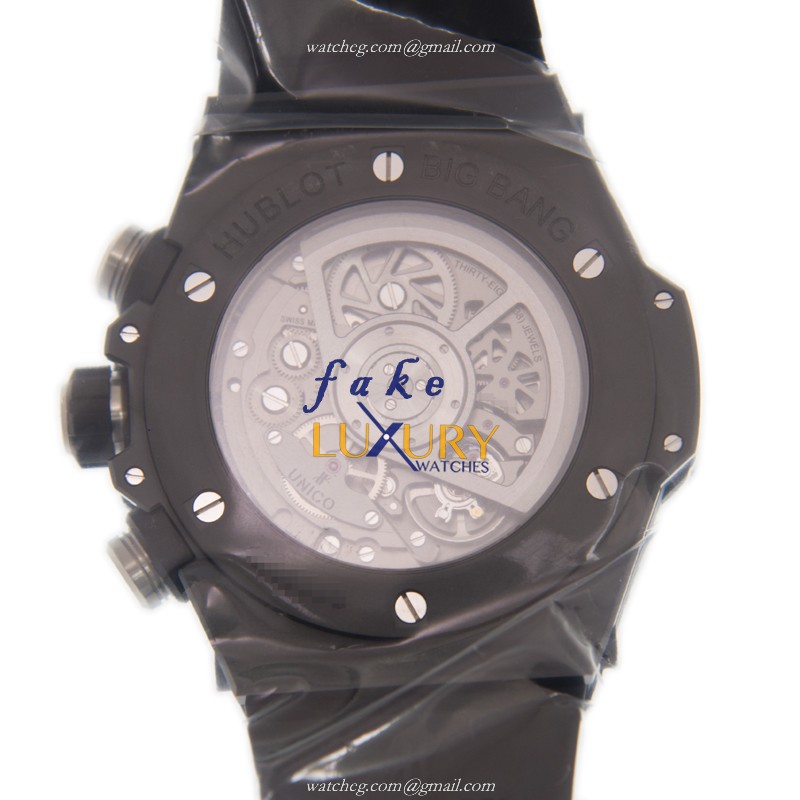 Hublot Big Bang 411.CI.1170.RX Replica Watch, Automatic Ceramic Case, Silver Dial - Image 3