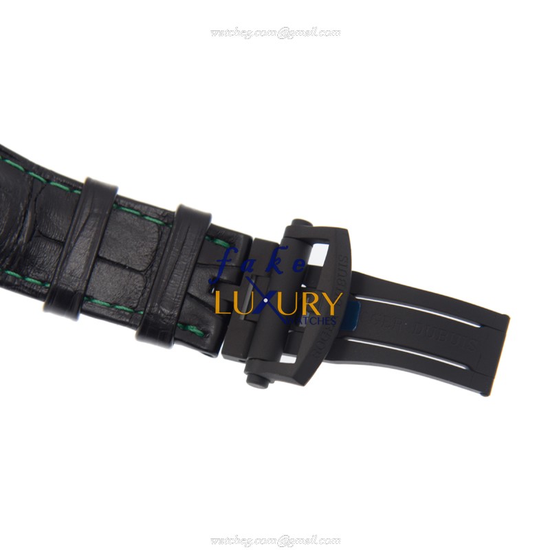 Roger Dubuis DBEX0581 Excalibur Replica Watch, Automatic, Transparent Skull Dial, Steel Case, Black - Image 4
