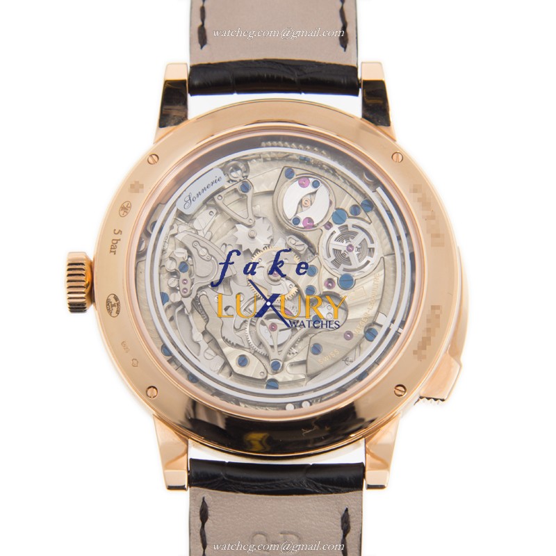 Jaeger-Lecoultre Q5022580 Manual Wind 18kt Rose Gold Replica Watch - Master Ultra Thin Blue Dial - Image 3