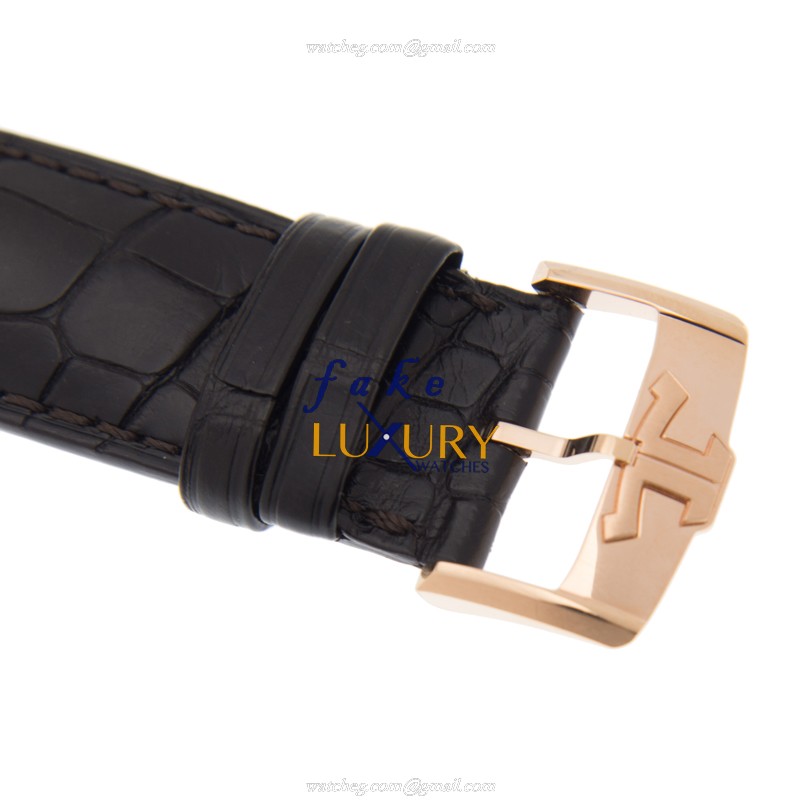 Jaeger-Lecoultre Q5022580 Manual Wind 18kt Rose Gold Replica Watch - Master Ultra Thin Blue Dial - Image 4
