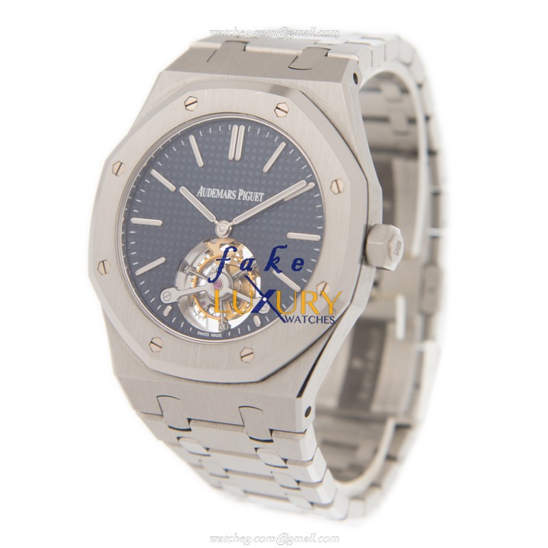 Audemars Piguet Royal Oak 26510ST.OO.1220ST.01 with Blue Dial on Steel Bracelet - Image 3
