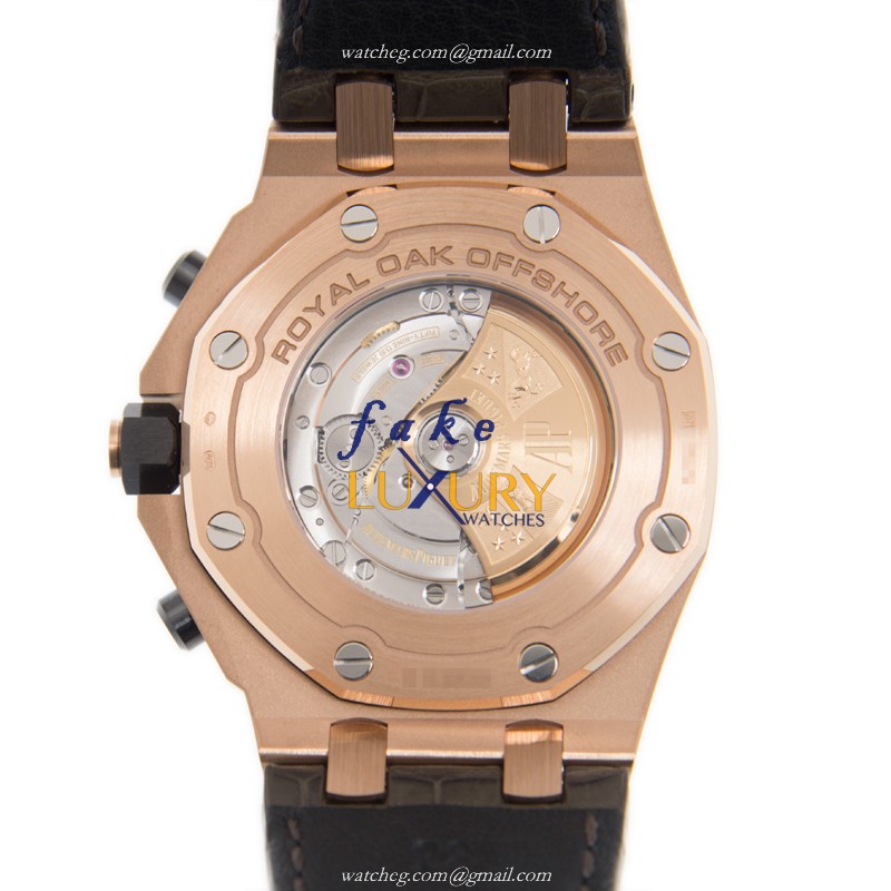 Audemars Piguet 26470OR.OO.A125CR.01 Replica Watch, Automatic, Gray Dial, Rose Gold Case - Image 3
