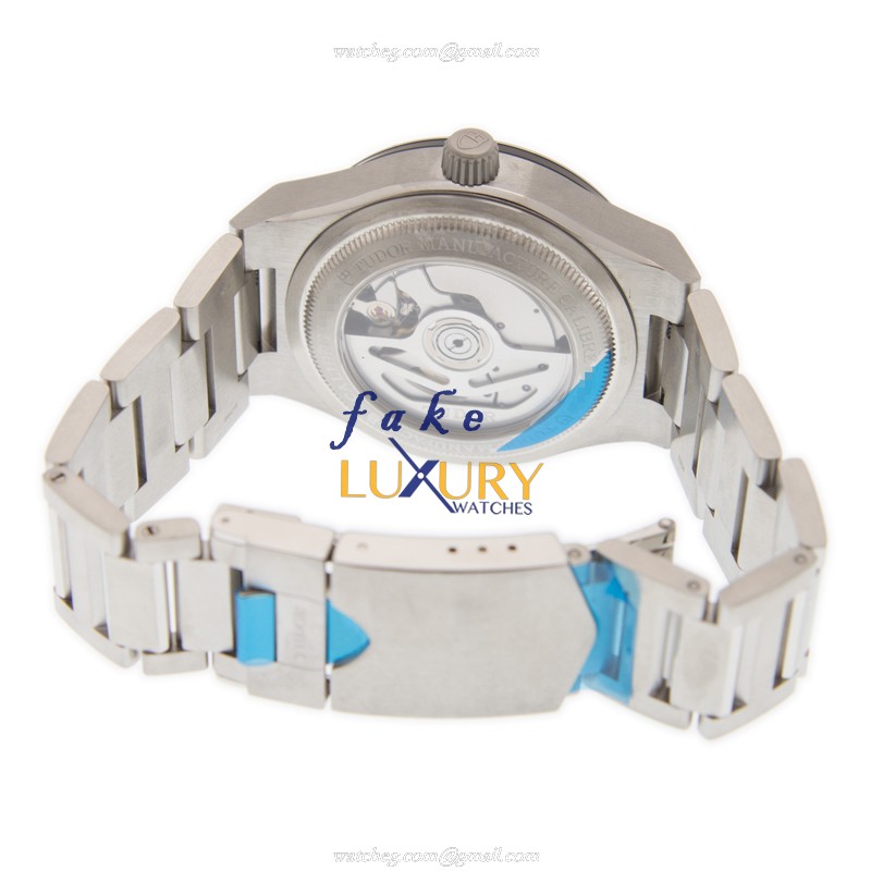 Tudor 91210N Replica Watch - Automatic Movement, Black Dial, Silver Stainless Steel Case - Image 4