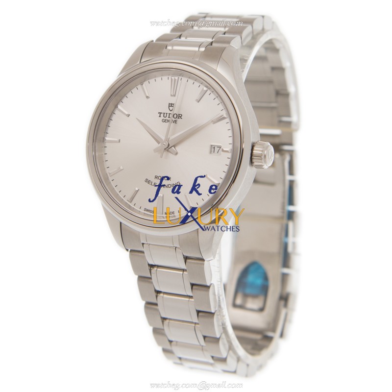 12300-65030-SV - Tudor STYLE Automatic Replica Watch - Silver Dial Stainless Steel - Image 3