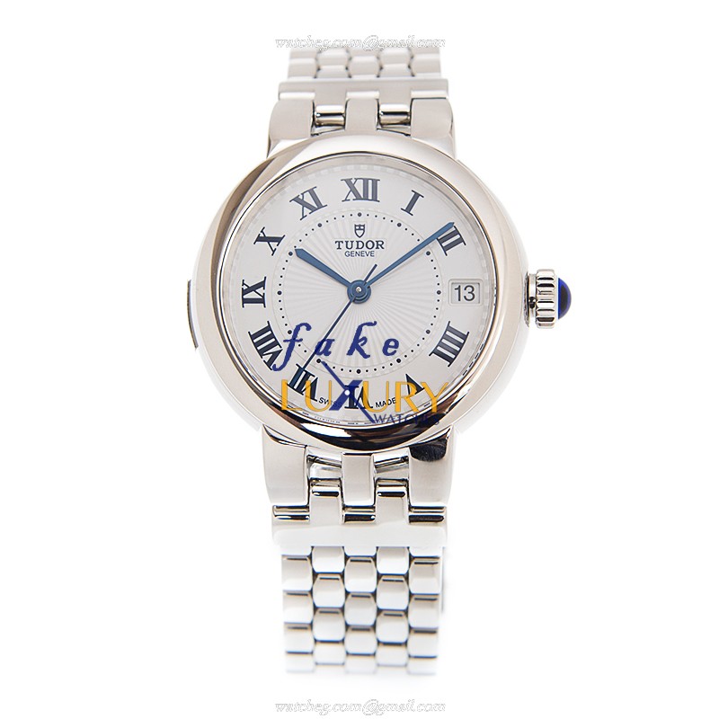 Tudor 35800-65770-WT Replica Watch, Automatic, White Dial, Steel Case Silver Bracelet - Image 2