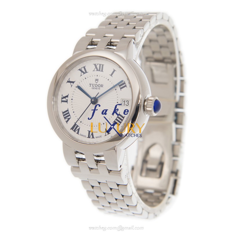 Tudor 35800-65770-WT Replica Watch, Automatic, White Dial, Steel Case Silver Bracelet - Image 3