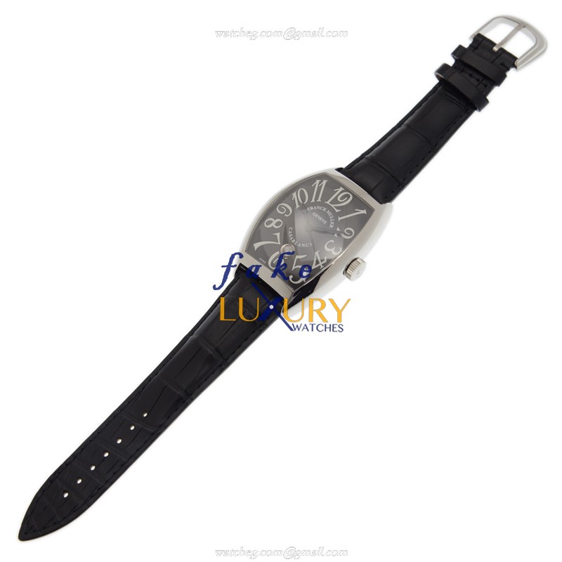 Franck Muller 8880 B C DT AC Replica Watch, Automatic Movement, Black Dial, Steel Case - Image 2