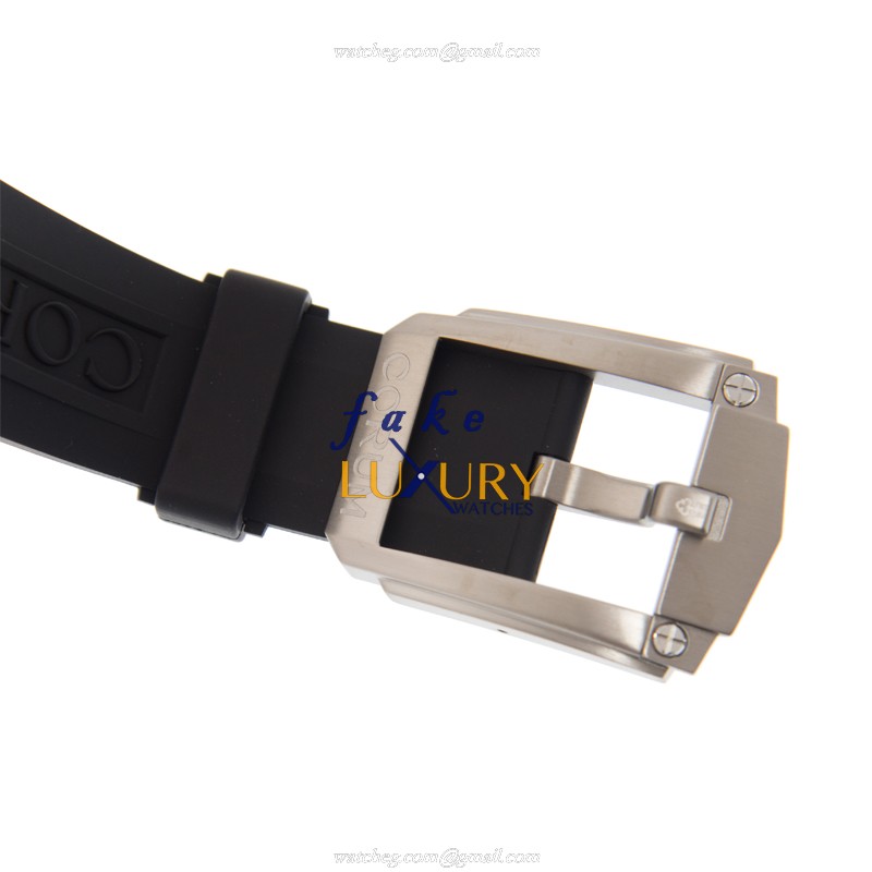 A753/03581 - Corum Admirals Cup Replica Watch Automatic Black Dial Rubber Strap - Image 4