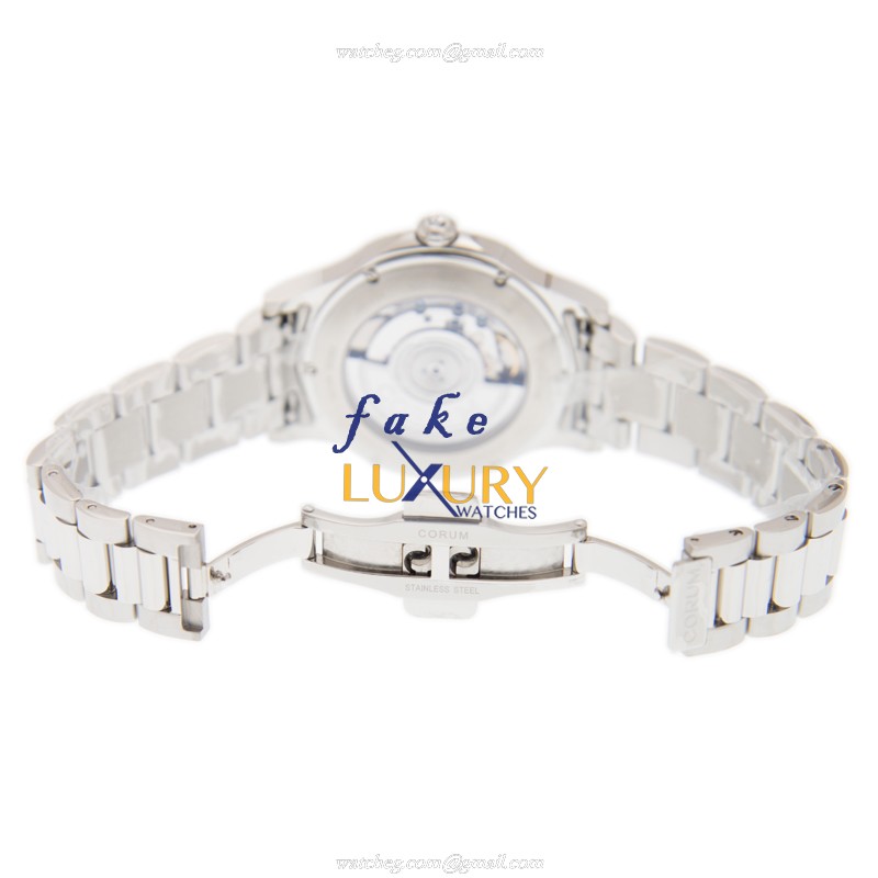 Corum A082/03556 Bubble Replica Watch Automatic White Dial Steel Case - Image 5