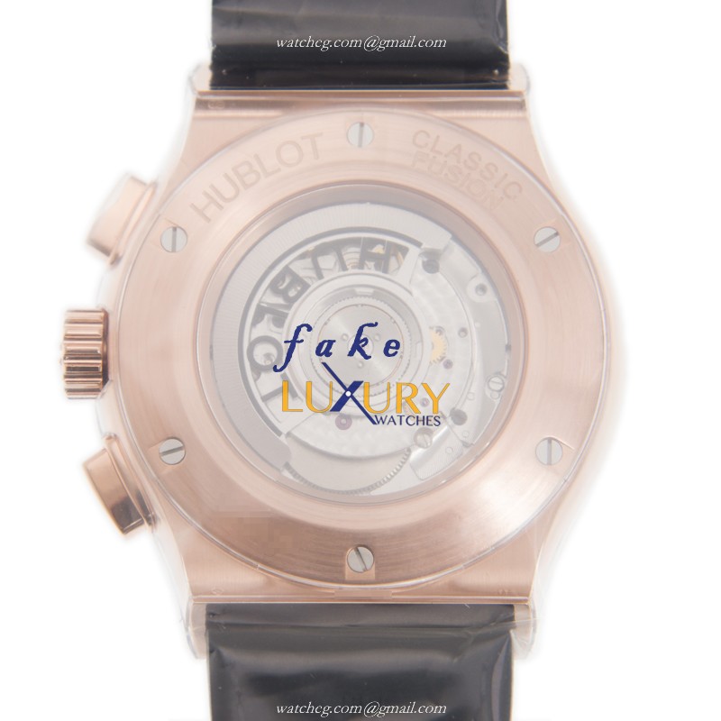 Hublot Classic Fusion Replica Watch 521.OX.1181.LR, 18kt Rose Gold Case, Black Dial, Automatic - Image 3