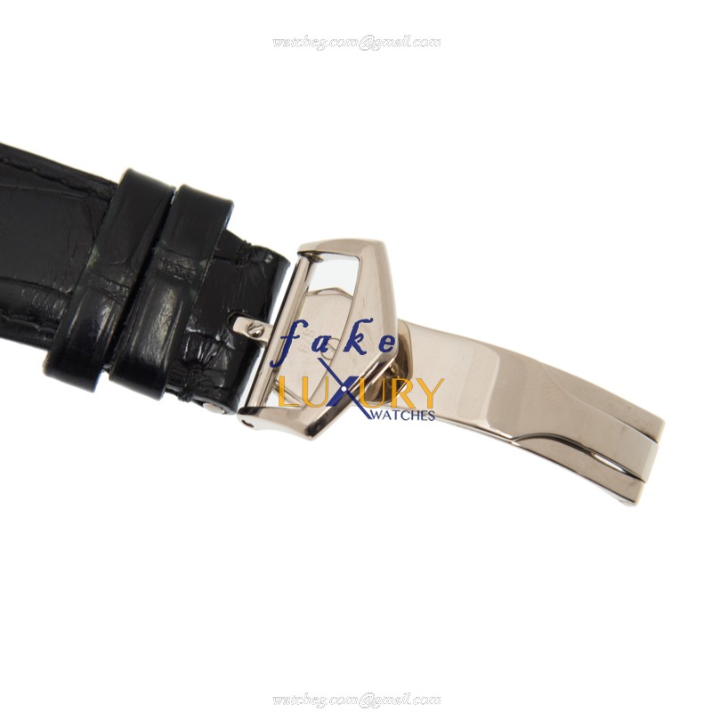 Patek Philippe 5146G-001 COMPLICATIONS Replica Watch with White Dial, Grey Alligator Strap - Image 4