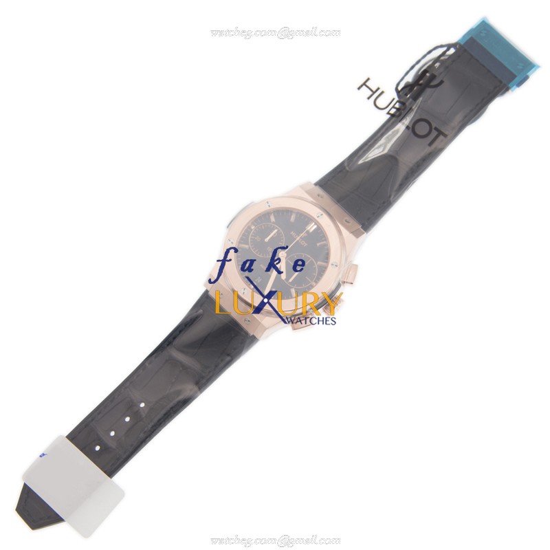 Hublot Classic Fusion Replica Watch 521.OX.1181.LR, 18kt Rose Gold Case, Black Dial, Automatic - Image 2