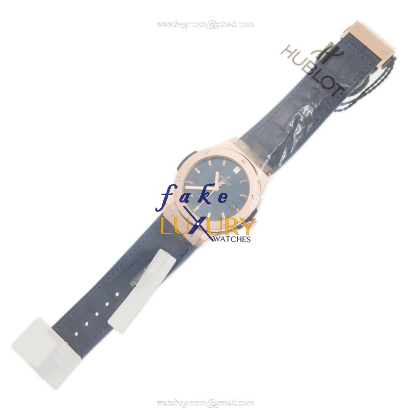 Hublot 511.OX.7180.LR Classic Fusion Auto 18kt Rose Gold Ceramic Bezel Replica Watch - Image 2