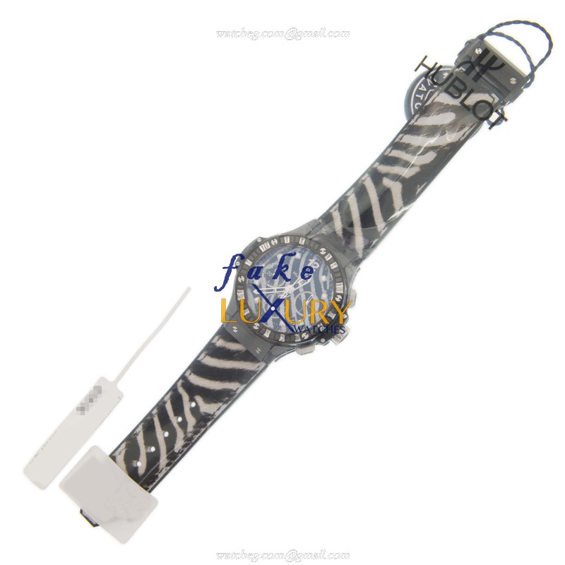 Hublot 341.CV.7517.VR.1975 BIG BANG Ceramic Diamond Replica Watch, Automatic Movement, Black & - Image 2