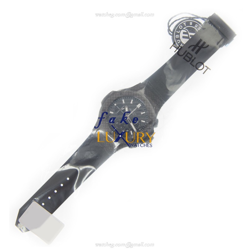 Hublot Big Bang 301.QX.1724.RX Automatic Carbon Fiber Black Dial Rubber Replica Watch - Image 2