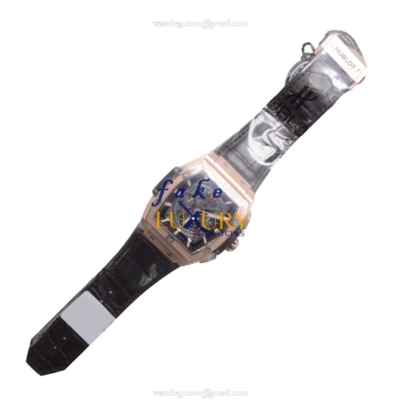 Hublot 601.OX.0183.LR BIG BANG Automatic 18kt Rose Gold Replica Watch, Auto Movement, Black Dial - Image 2