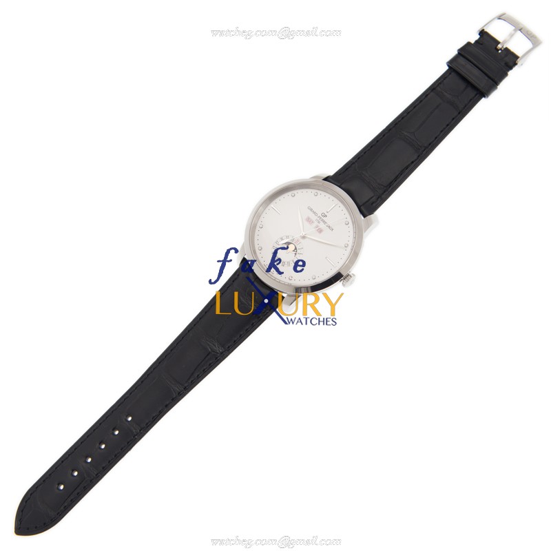 49535-11-1A2-BB60 - Girard Perregaux 1966 Replica Watch - Automatic Stainless Steel White Dial - Image 2