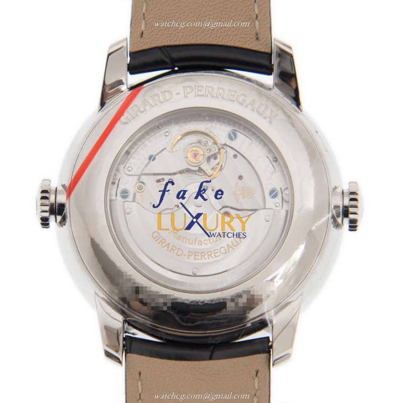 Girard Perregaux 49557-11-132-BB6C Replica Watch, Automatic Movement, White Dial, Steel Case - Image 3