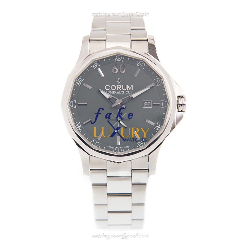 Corum A395/03576 Admirals Cup Replica Watch, Gray Dial, Steel Case, Automatic Movement - Image 2