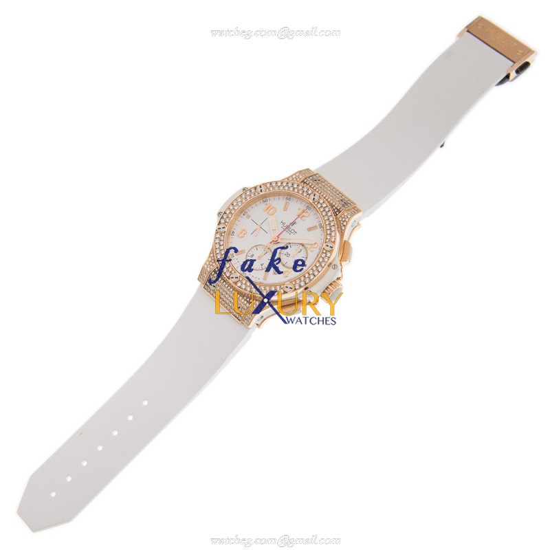 Hublot Big Bang 301.PE.2180.RW.1704 Automatic 18kt Rose Gold White Dial Replica Watch - Image 2