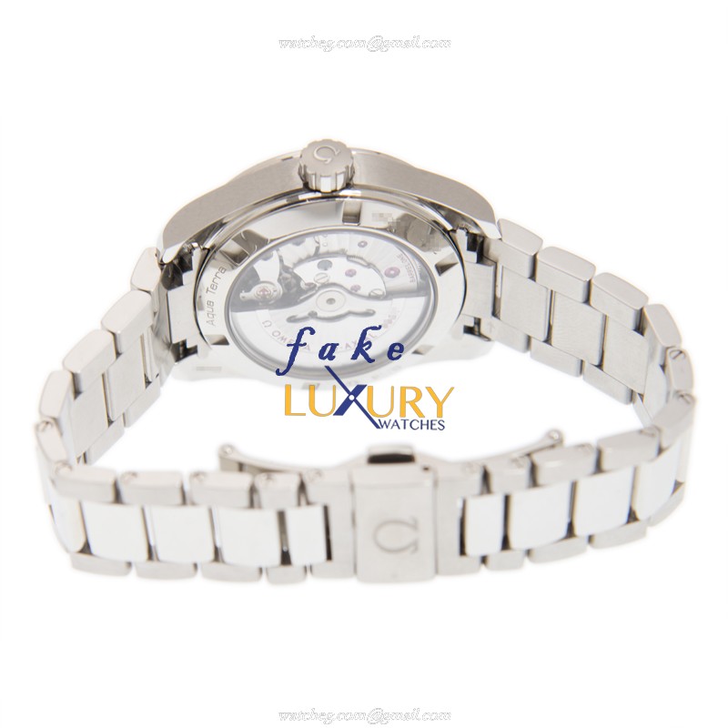 Omega 231.10.39.22.02.001 Seamaster Replica Watch, White Dial, Stainless Steel Bracelet, Automatic - Image 4
