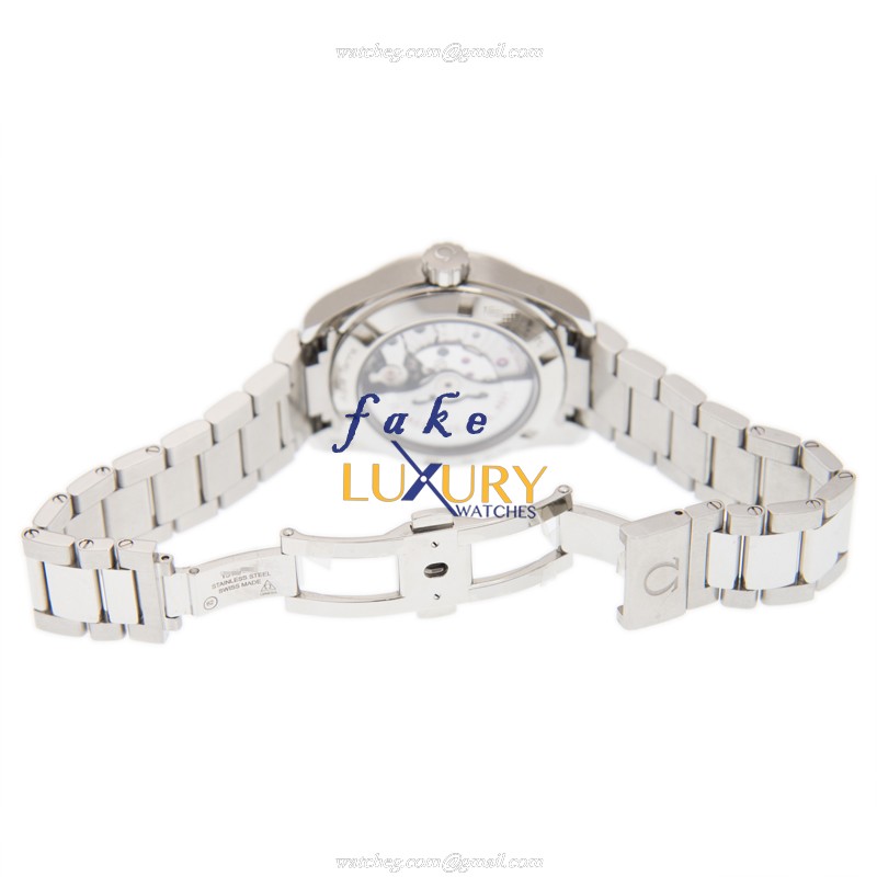 Omega 231.10.39.22.02.001 Seamaster Replica Watch, White Dial, Stainless Steel Bracelet, Automatic - Image 5