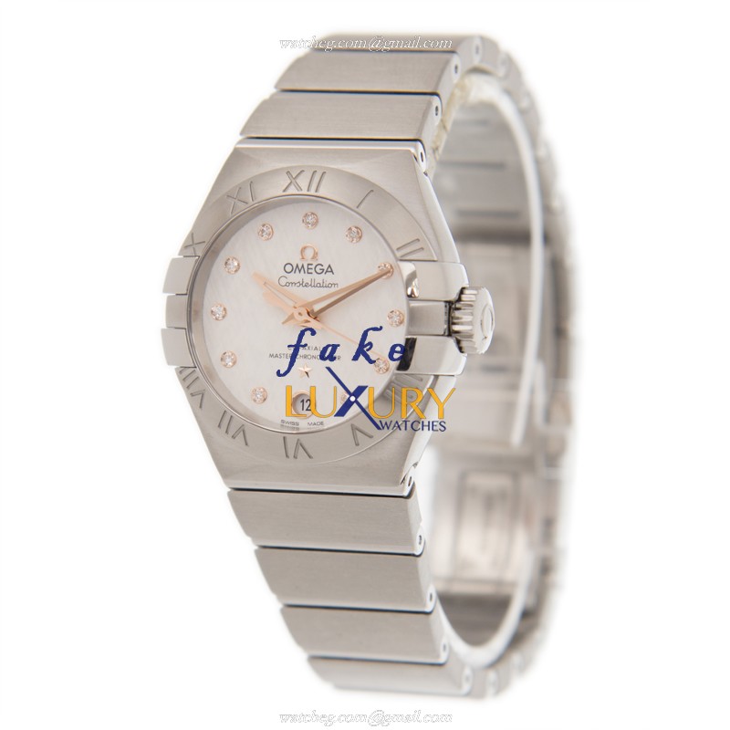 Omega 127.10.27.20.52.001 Constellation Replica, Swiss Auto Movement, 27mm Stainless Steel Case - Image 3