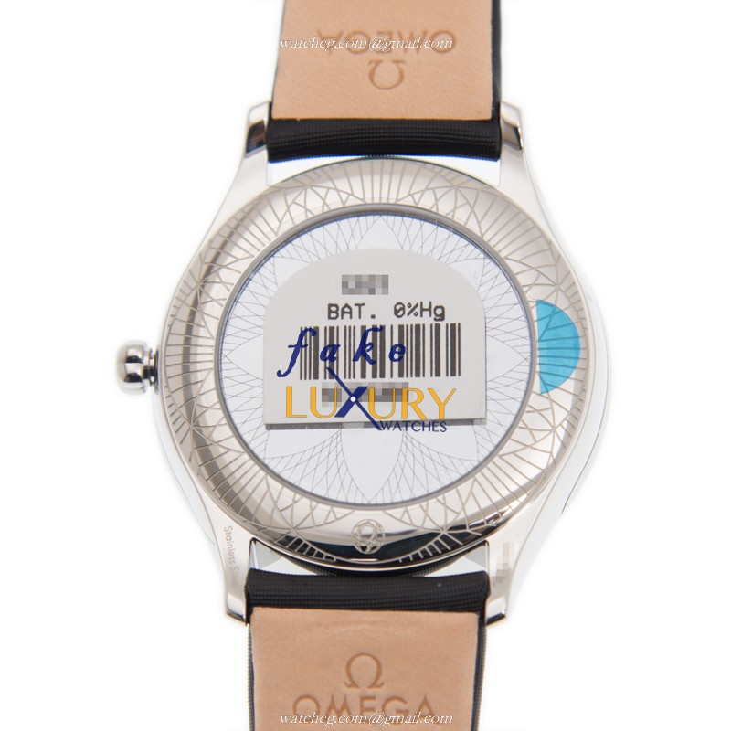 Omega De Ville 428.17.36.60.05.001 Replica Watch White Mother of Pearl Dial Quartz Stainless Steel - Image 3