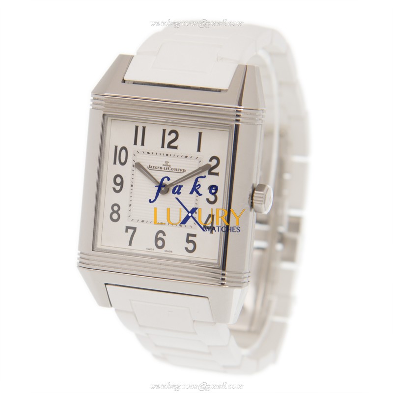 Jaeger-Lecoultre Q7068720 REVERSO Quartz Stainless Steel - White Dial - Replica Watch - Image 3
