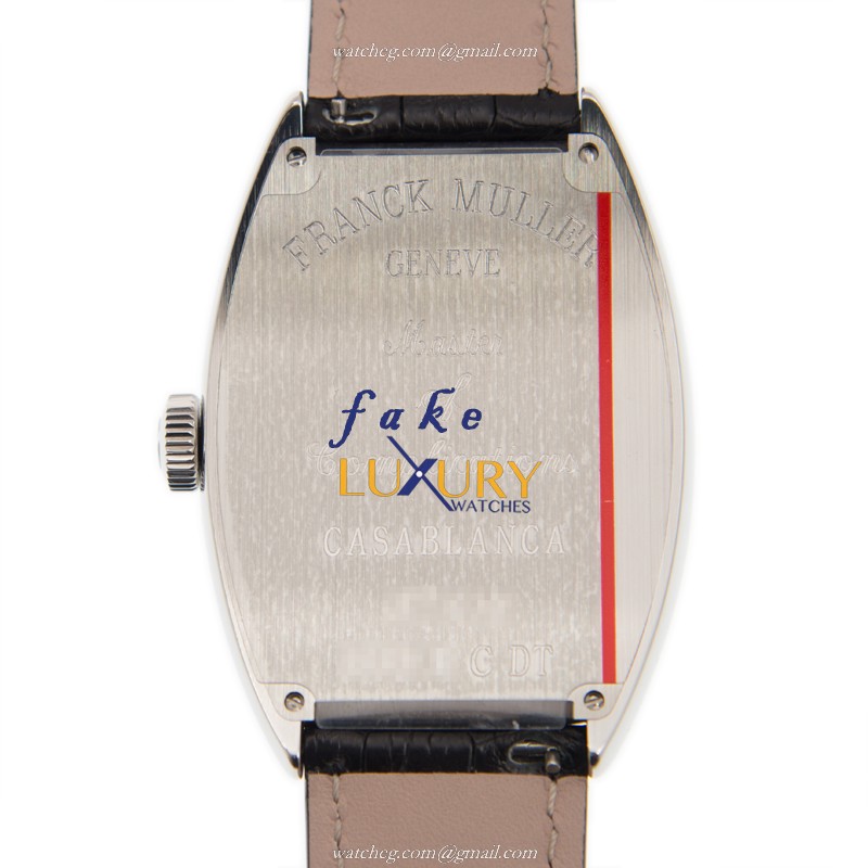 Franck Muller 8880 B C DT AC - WHITE Replica Watch, Automatic, White Dial, Steel Case, Black - Image 3
