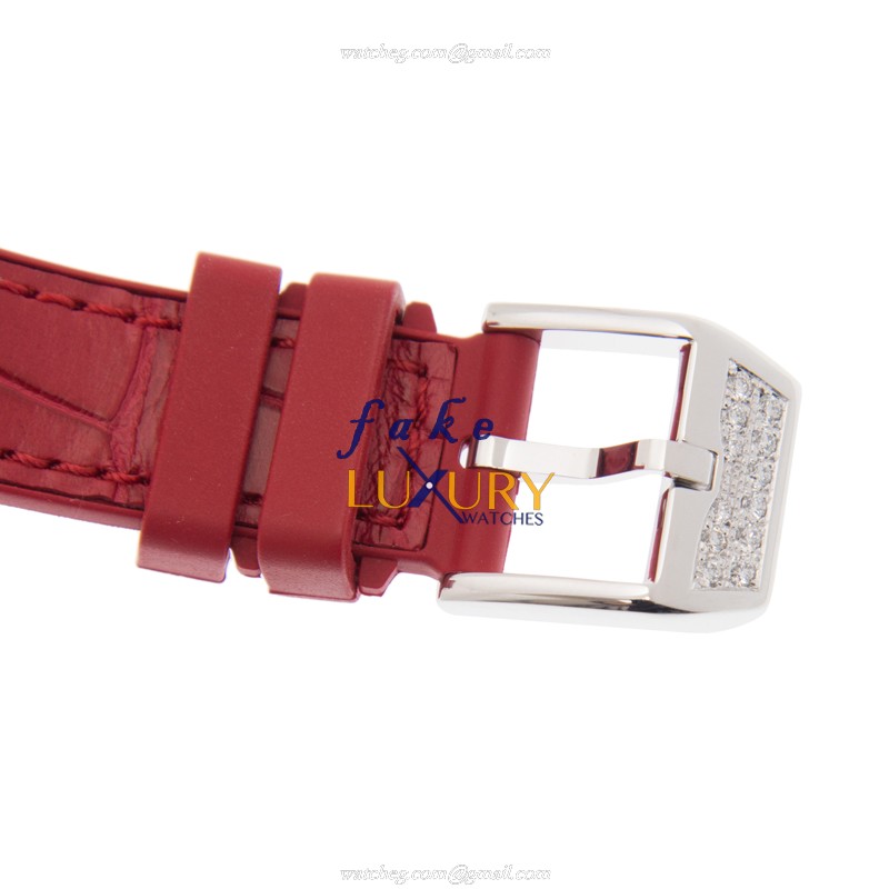 Franck Muller V35 SC AT FO D CD AC.RG Vanguard Automatic 18kt White Gold Diamond Replica Watch - Image 4
